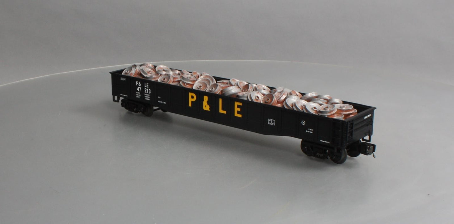 MTH 20-98077 Pittsburgh & Lake Erie Gondola Car w/Wheel Scrap Load V2