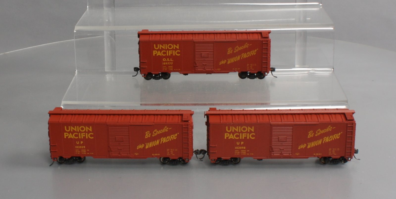Accurail 3315 HO Scale Steel 40' Boxcars Union Pacific 