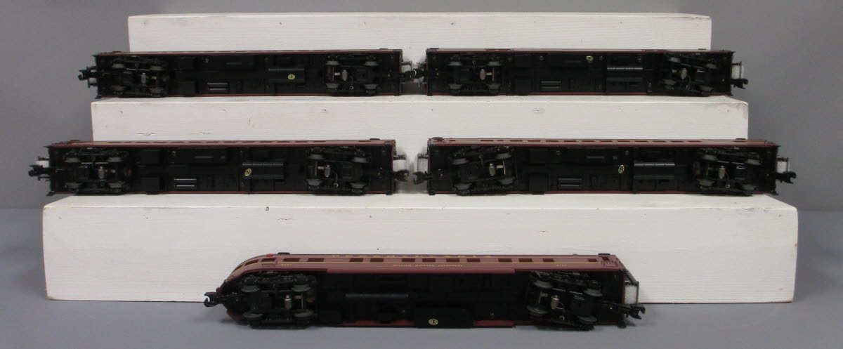 MTH 20-65213 O Pennsylvania Premier 70' Streamlined Passenger Car Set (Set of 5)