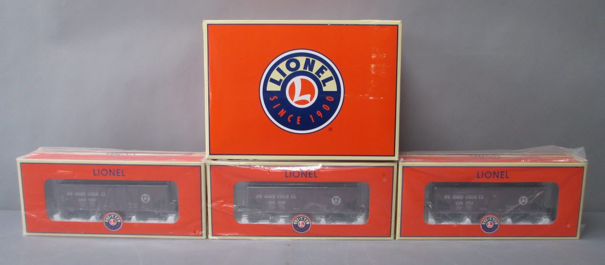 Lionel 6-82611 O Gauge Pennsylvania Railroad PRR Class Gla 2-Bay Hopper Car (3)