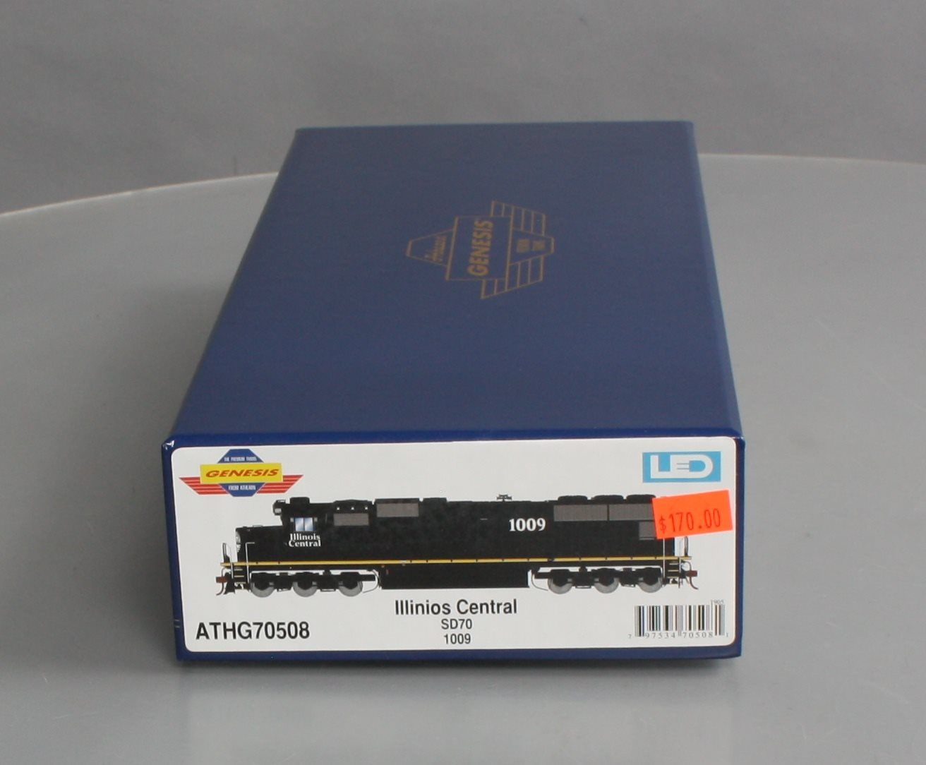 Athearn G70508 HO Scale Illinois Central SD70 Diesel Locomotive #1009