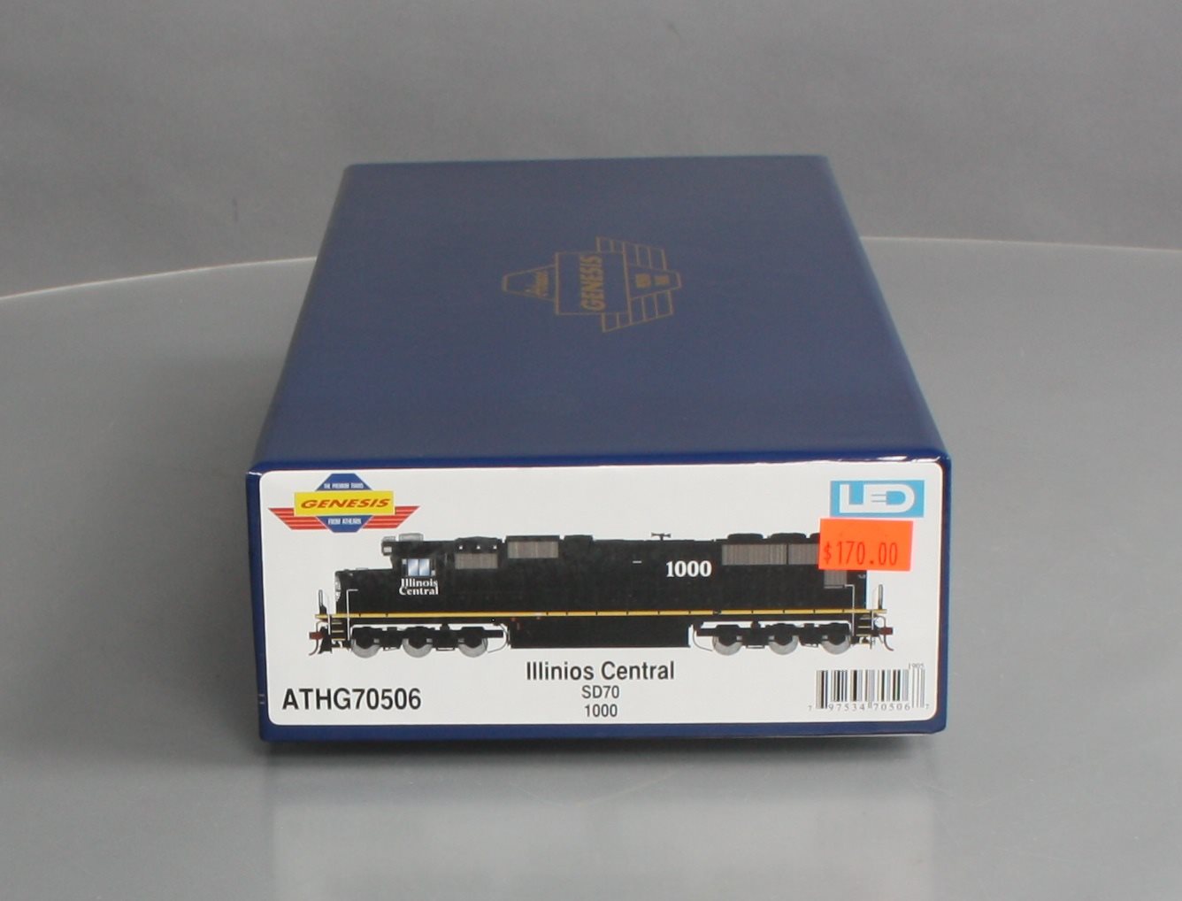 Athearn G70506 HO Scale Illinois Central SD70 Diesel Locomotive #1000