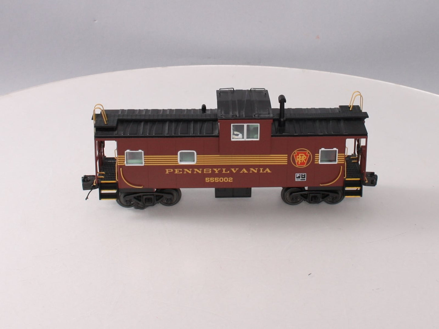 MTH 20-91389 O Gauge O PRR Extended Vision Caboose