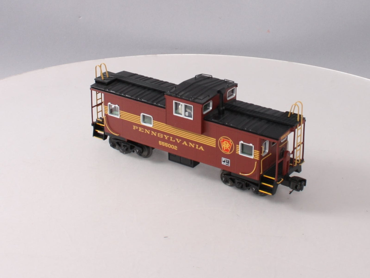 MTH 20-91389 O Gauge O PRR Extended Vision Caboose