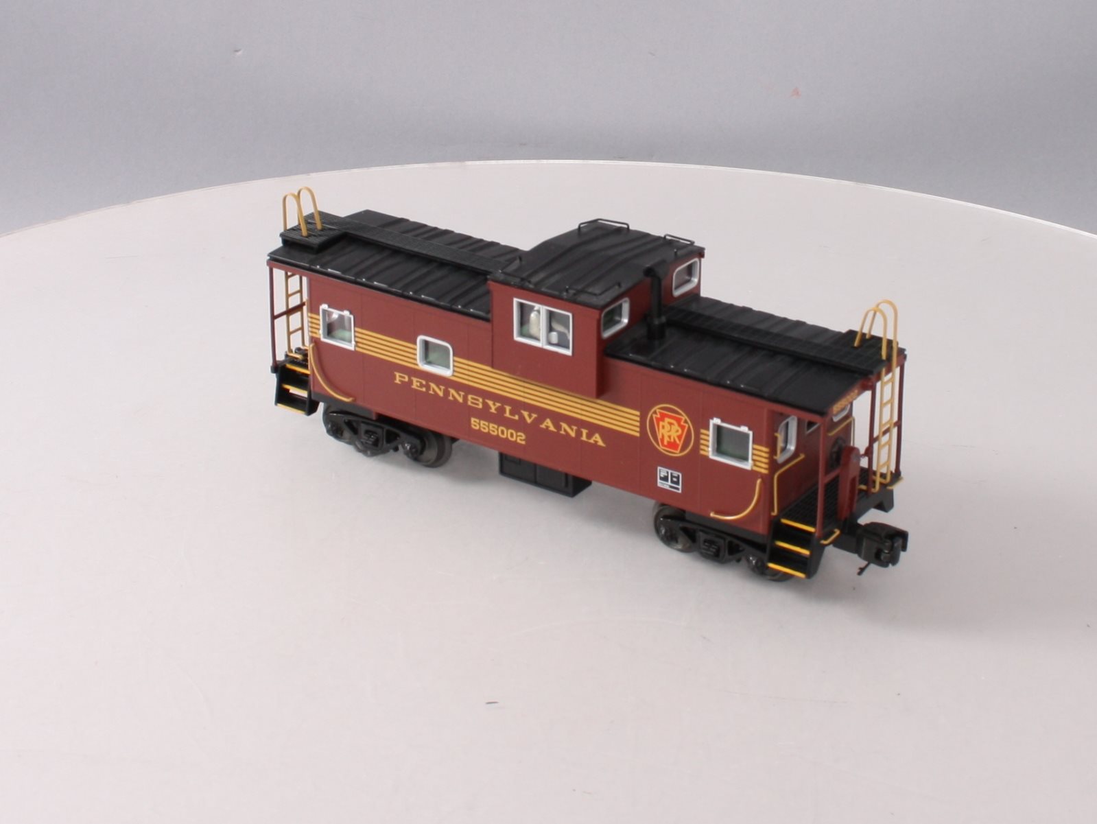 MTH 20-91389 O Gauge O PRR Extended Vision Caboose