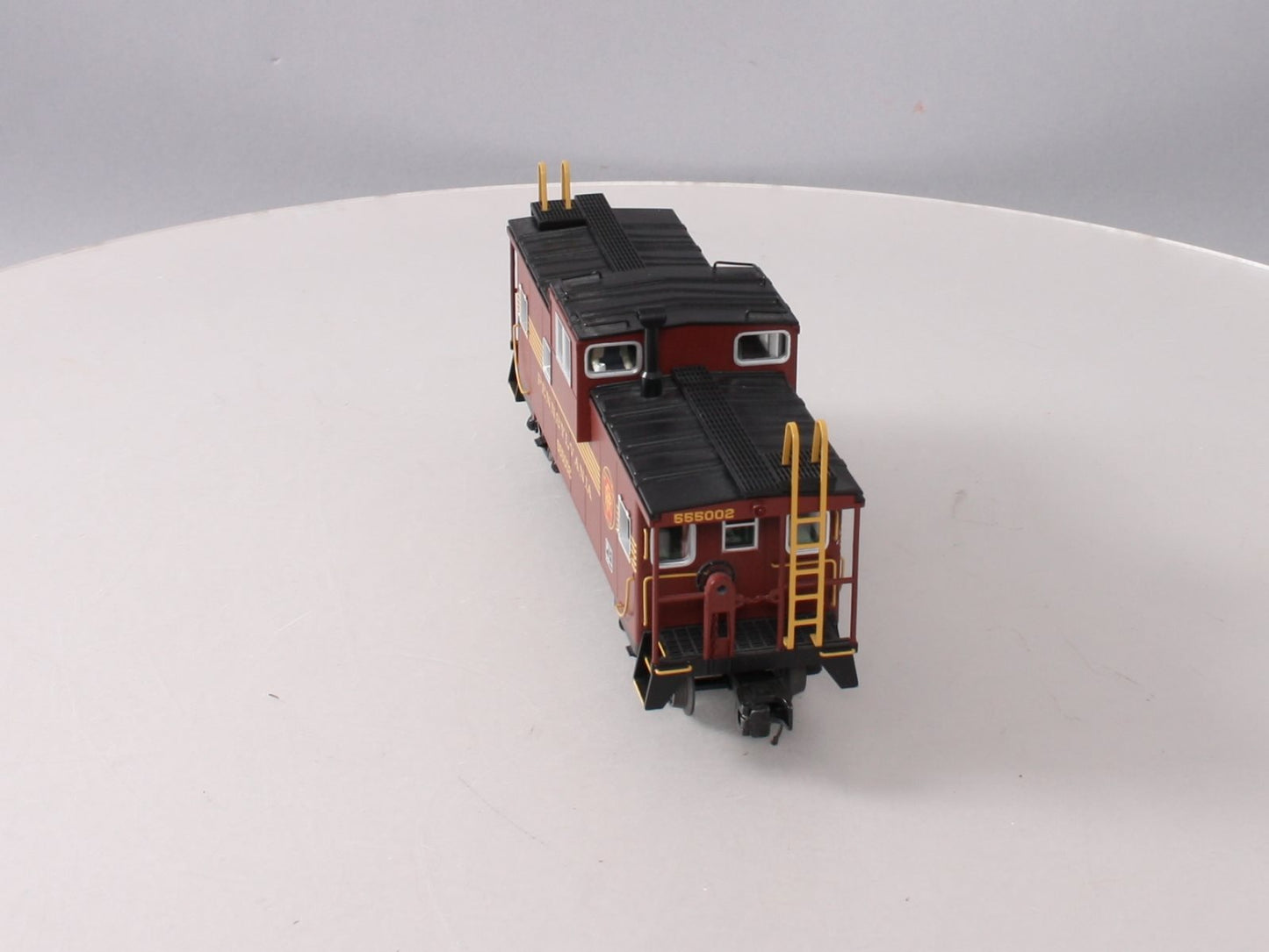 MTH 20-91389 O Gauge O PRR Extended Vision Caboose