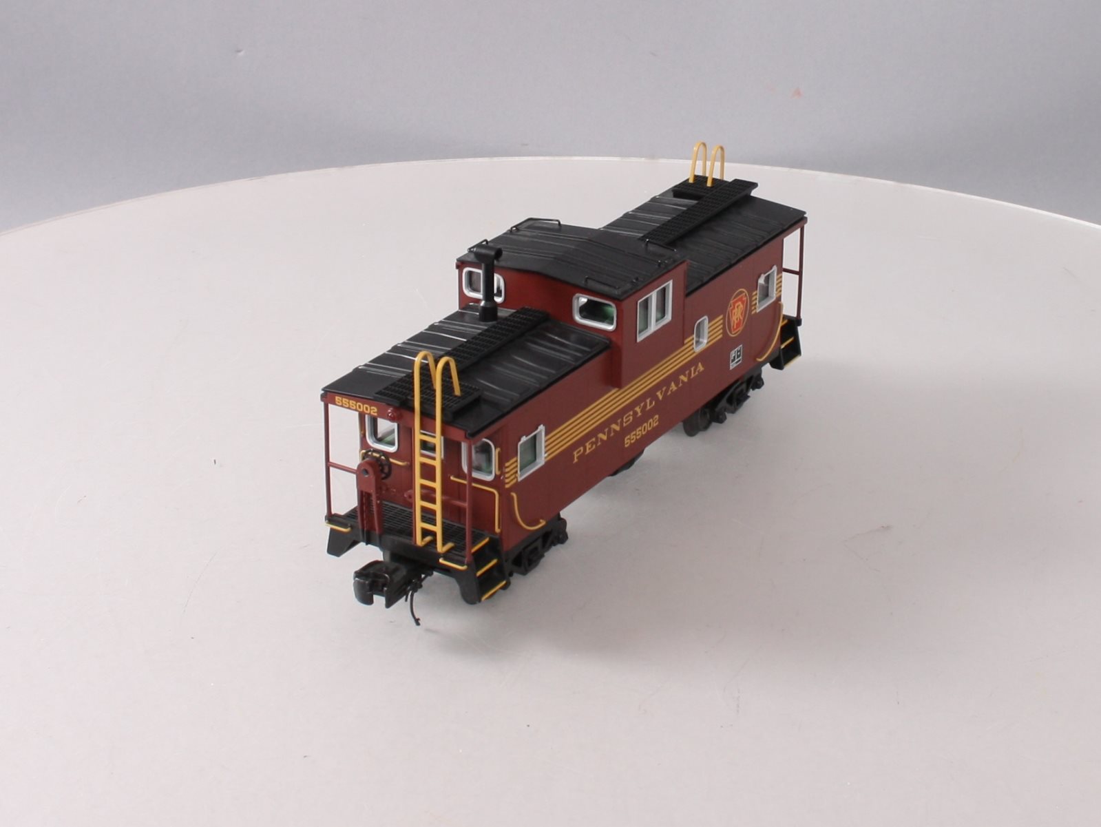 MTH 20-91389 O Gauge O PRR Extended Vision Caboose