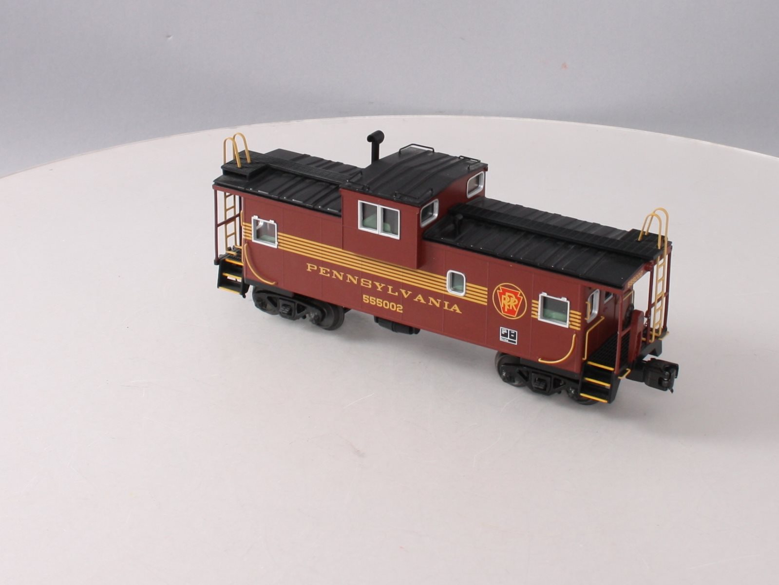 MTH 20-91389 O Gauge O PRR Extended Vision Caboose
