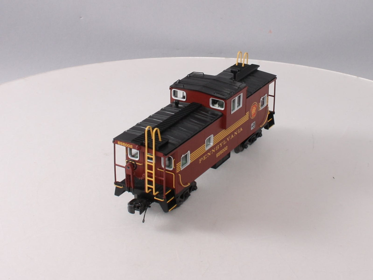MTH 20-91389 O Gauge O PRR Extended Vision Caboose