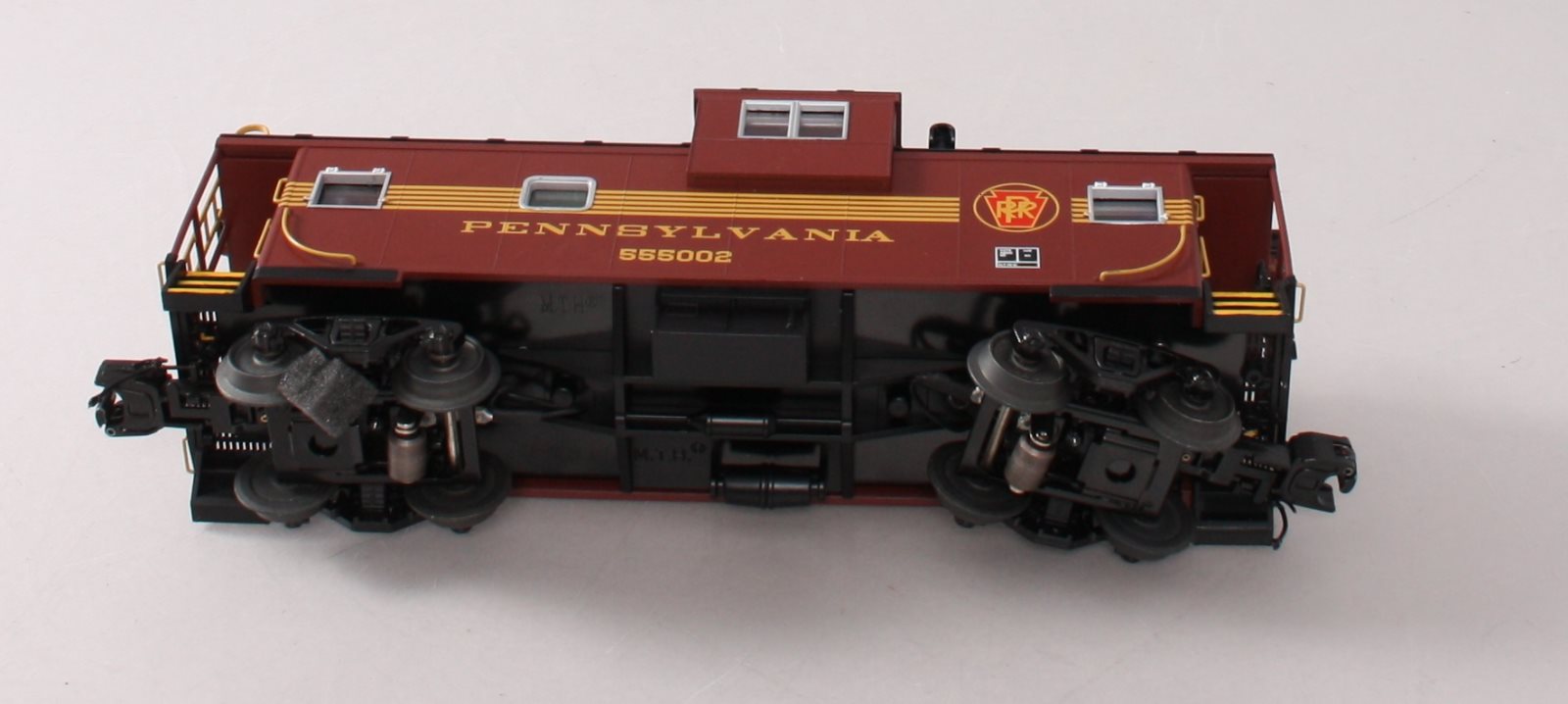 MTH 20-91389 O Gauge O PRR Extended Vision Caboose