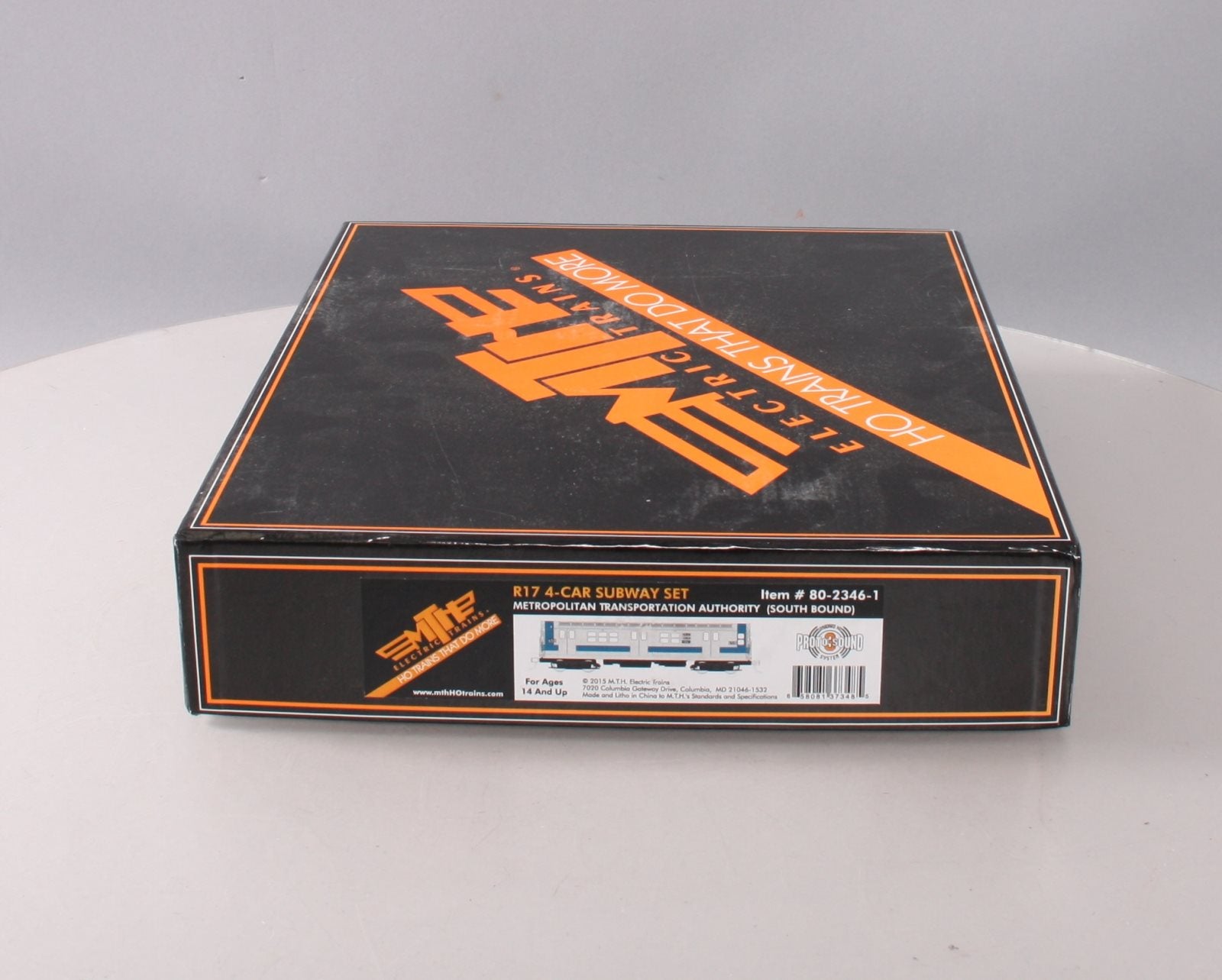 MTH 80-2346-1 HO MTA R17 Subway Passenger Set w/Proto Sound 3.0 (Set of 4)