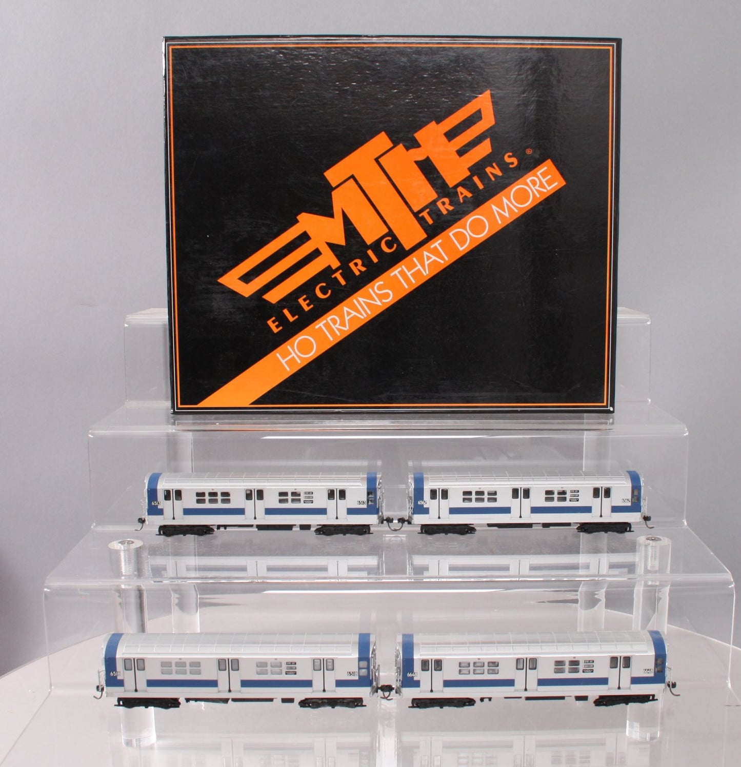 MTH 80-2346-1 HO MTA R17 Subway Passenger Set w/Proto Sound 3.0 (Set of 4)