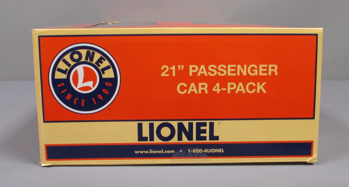 Lionel 6-83022 O Pennsylvania Broadway Limited 21" 4-Car Passenger Set