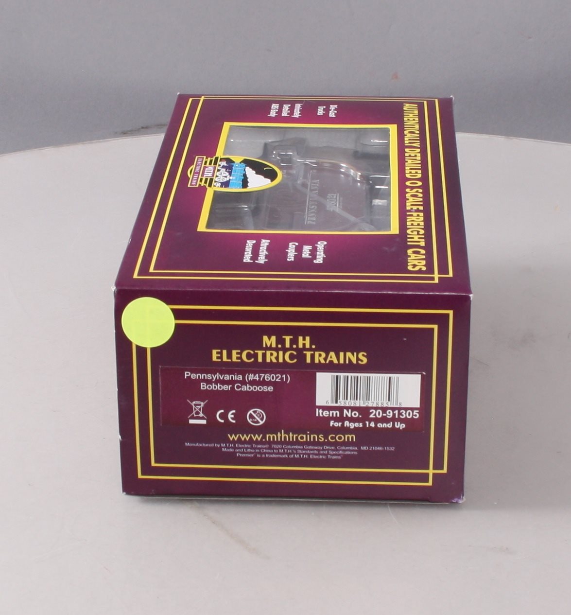 MTH 20-91305 Pennsylvania Bobber Caboose #476021