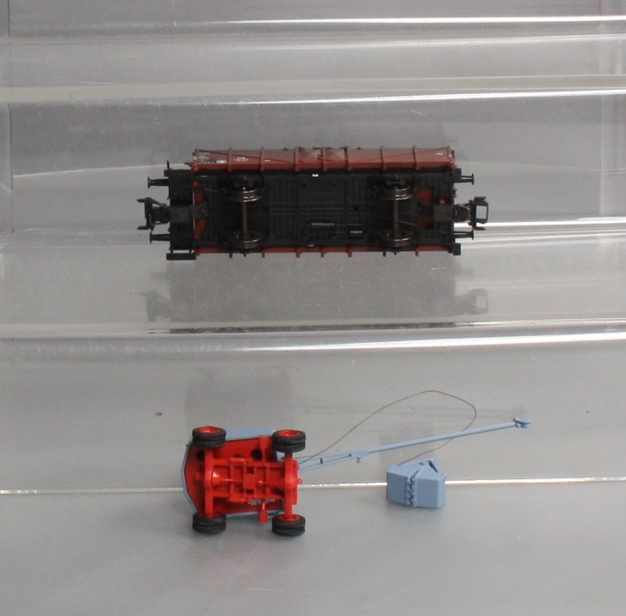 Marklin 47952 HO Gauge DB Type E-12 Om High Sided Gondola with Coal Shovel III