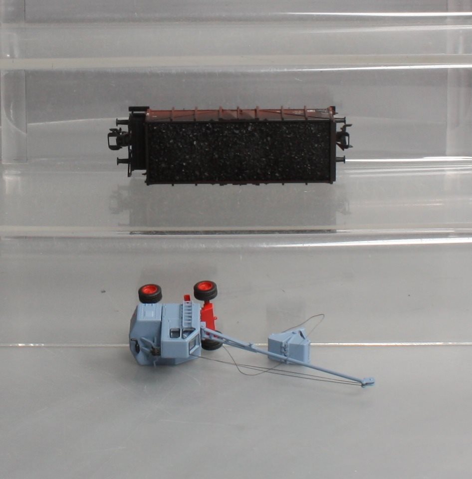 Marklin 47952 HO Gauge DB Type E-12 Om High Sided Gondola with Coal Shovel III