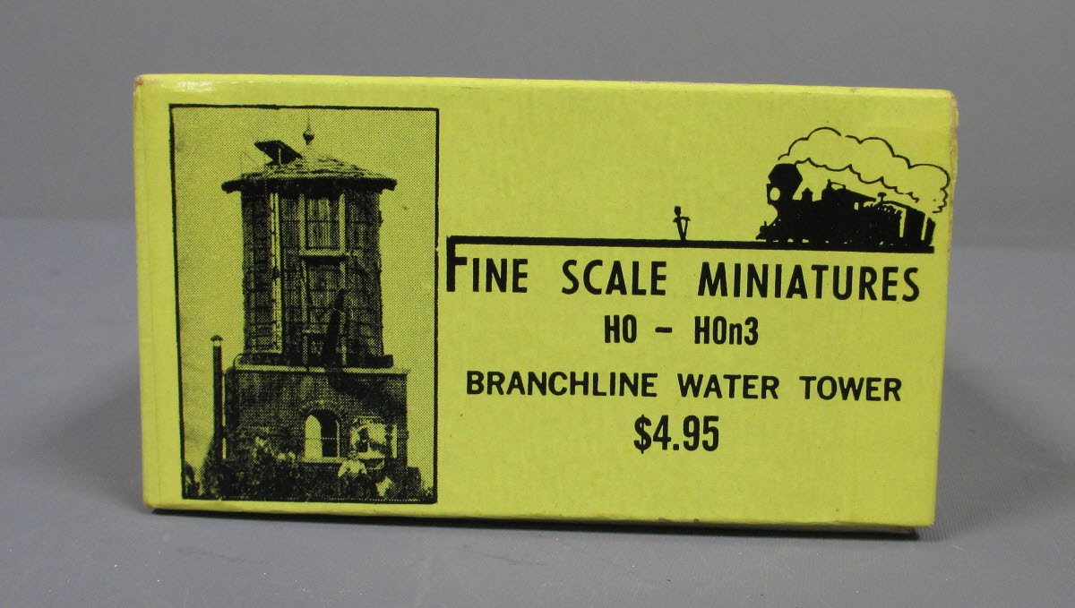 Fine Scale Miniatures 25 HO And HOn3 Branchline Wather Tower Kit