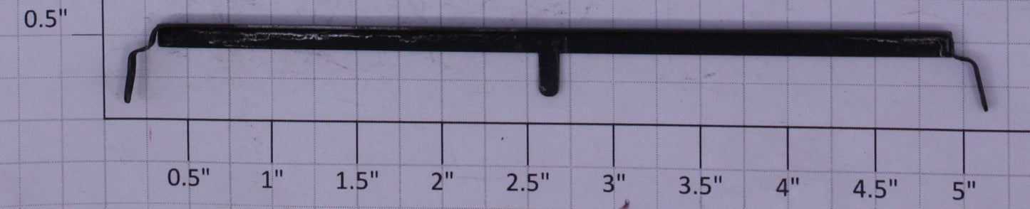 Acme 2520-808 Black 5" Metal Door Guide