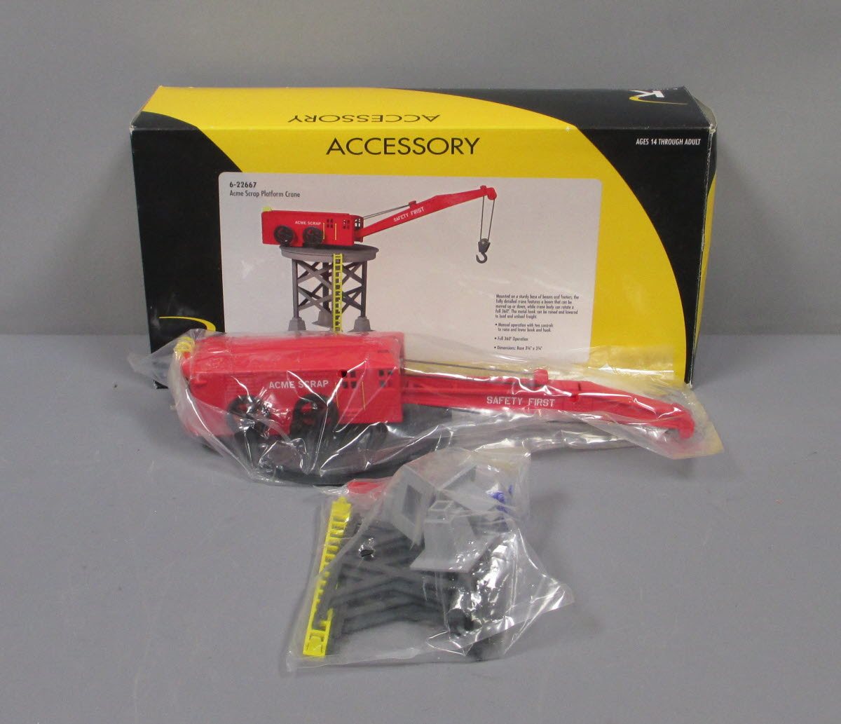 Lionel 6-22667 Acme Scrap Platform Crane