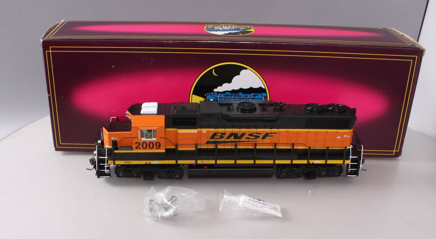 MTH 20-20069-2 BNSF GP38-2 Diesel Engine #2004 w/PS 2.0 (Scale Wheels)