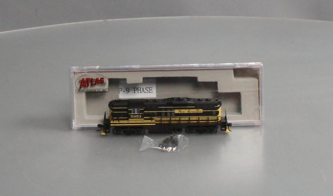 Atlas 48347 N Scale Rio Grande GP9 Diesel Locomotive #5953