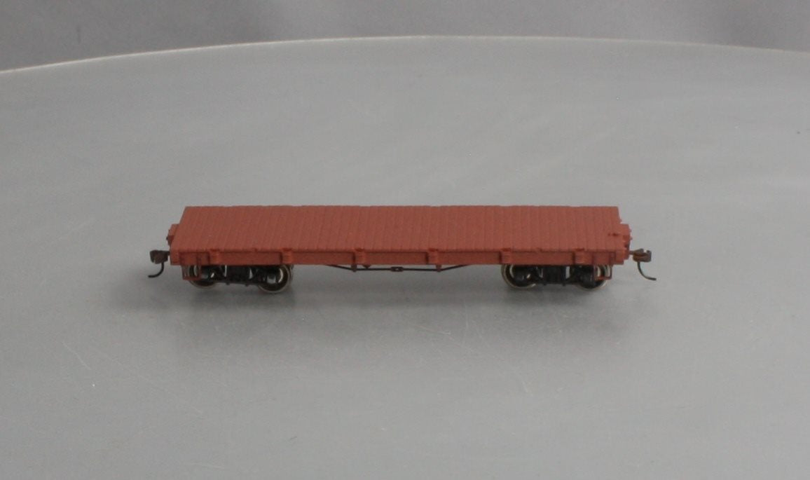 Bachmann 27399 On30 Oxide Red Painted Unlettered Flat Cars