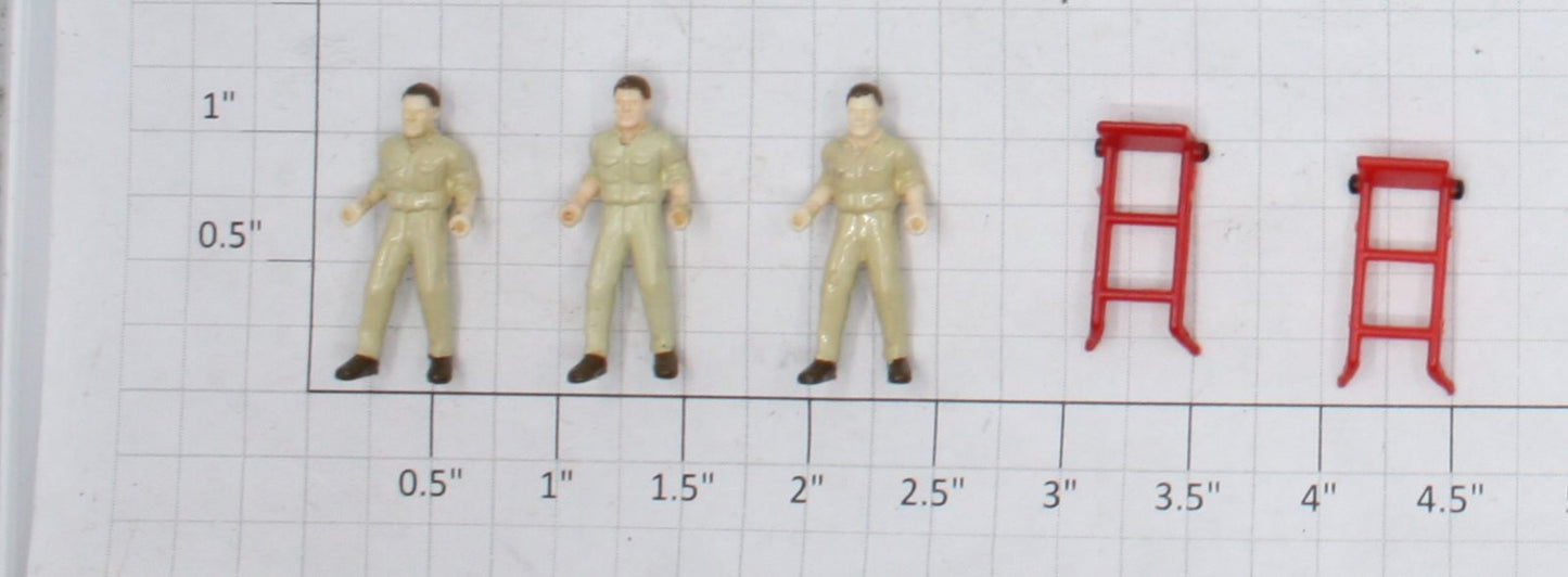 Acme 100-62-30 Movers Figures Assortment (Set of 3)