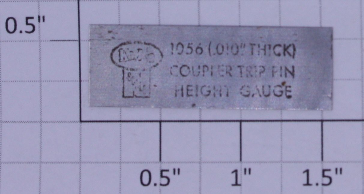 Kadee 1056 Coupler Trip Pin .010