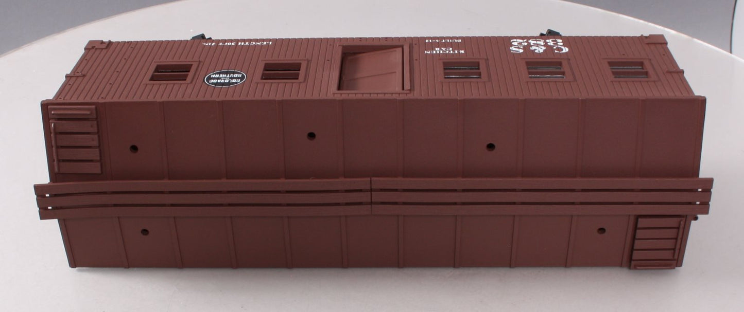 USA Trains R1847 G Colorado & Southern Brown Kitchen Car #382 - Metal Wheels