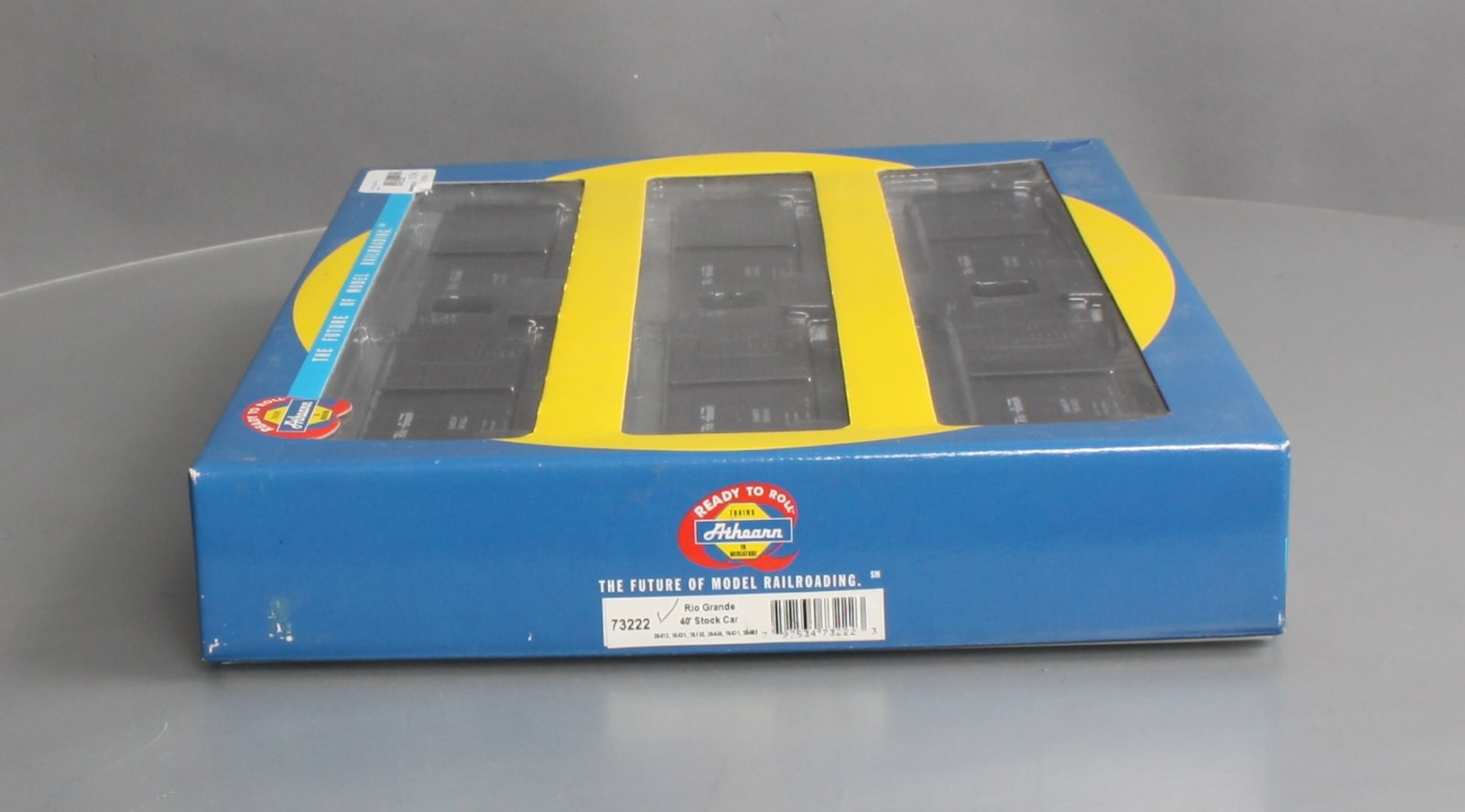 Athearn 73222 HO Rio Grande 40' Stock Car (Pack of 6)