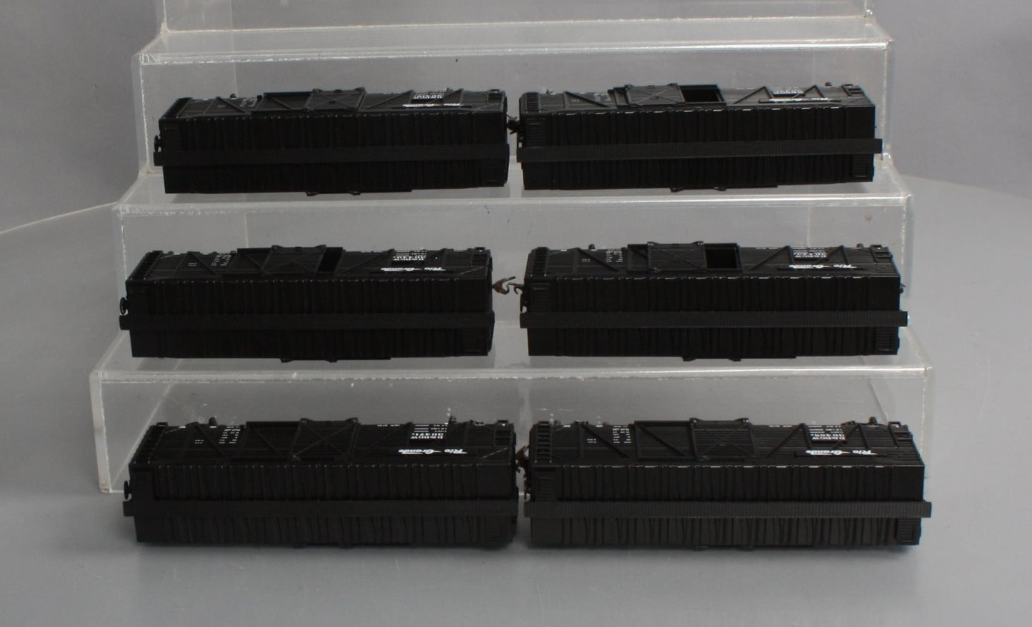 Athearn 73222 HO Rio Grande 40' Stock Car (Pack of 6)