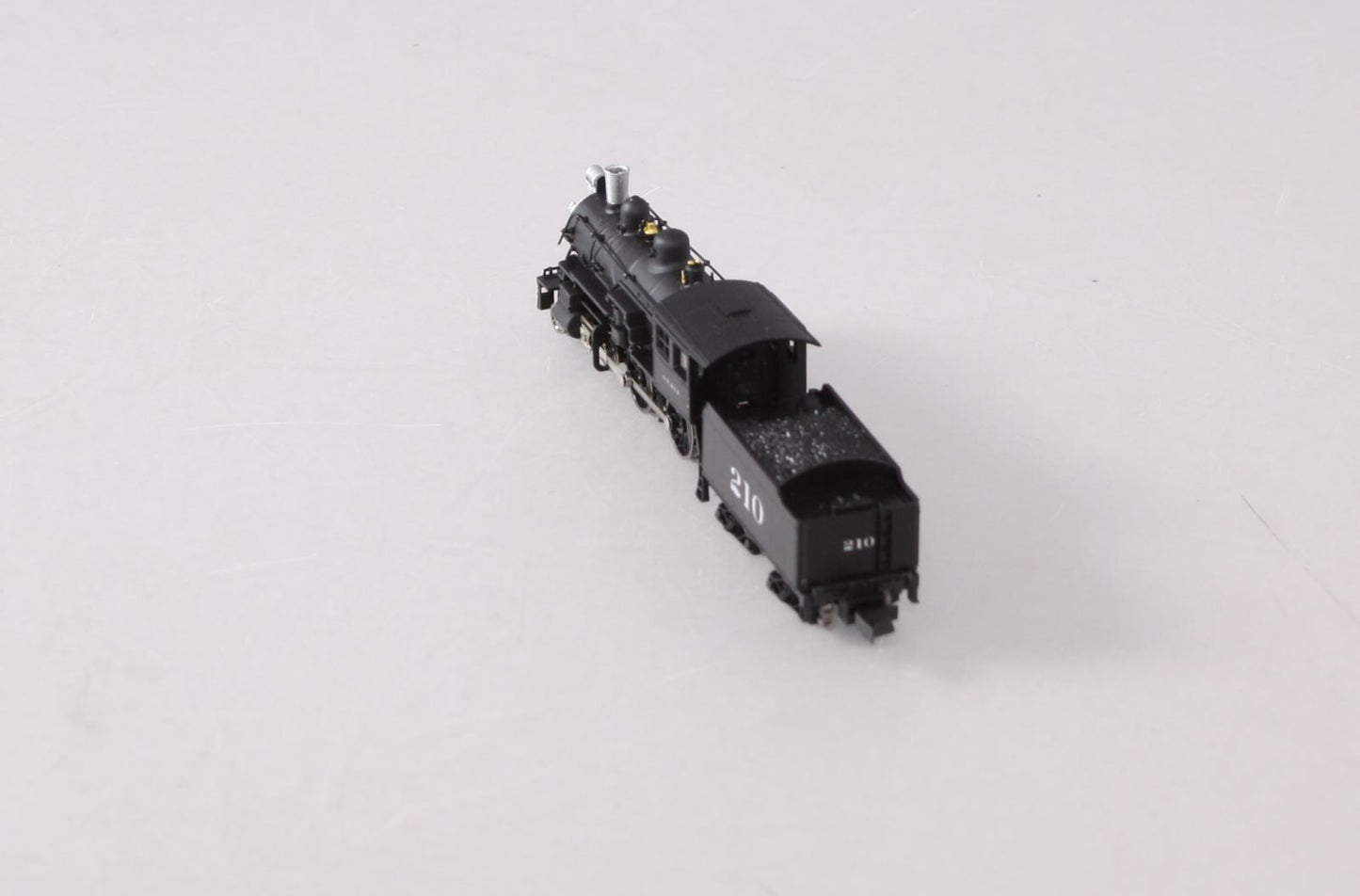 Model Power 87634 N Scale Santa Fe 4-4-0 Steam Locomotive #210