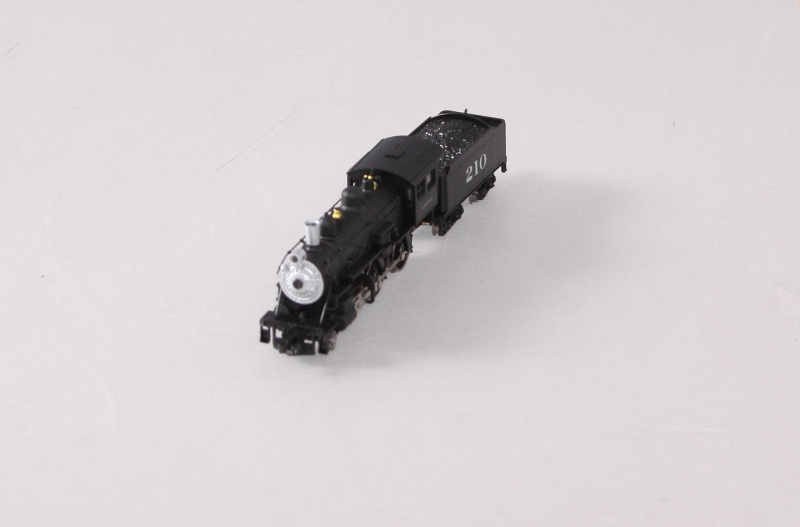 Model Power 87634 N Scale Santa Fe 4-4-0 Steam Locomotive #210