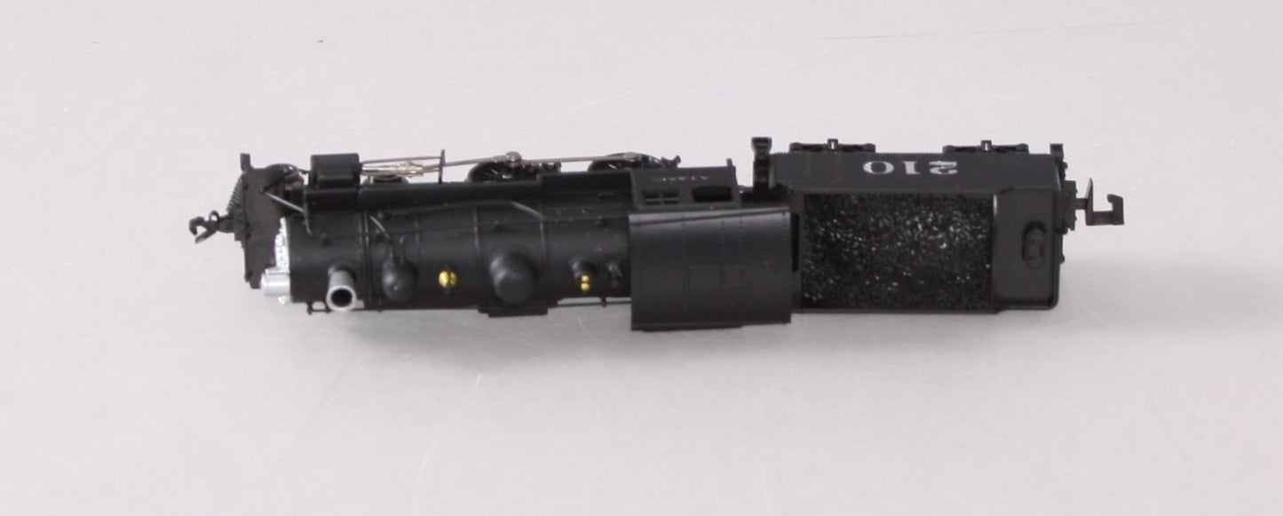 Model Power 87634 N Scale Santa Fe 4-4-0 Steam Locomotive #210