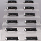 Atlas 43809 N Scale KCPL Coalveyor Bathtub Gondola Set (Set of 12)