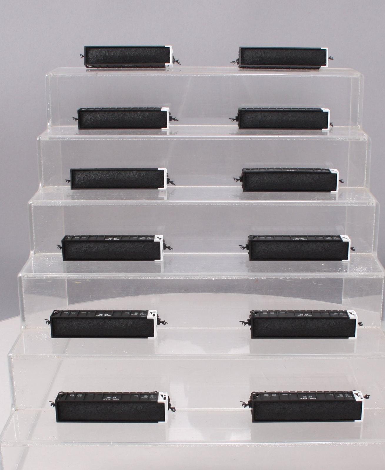 Atlas 43809 N Scale KCPL Coalveyor Bathtub Gondola Set (Set of 12)