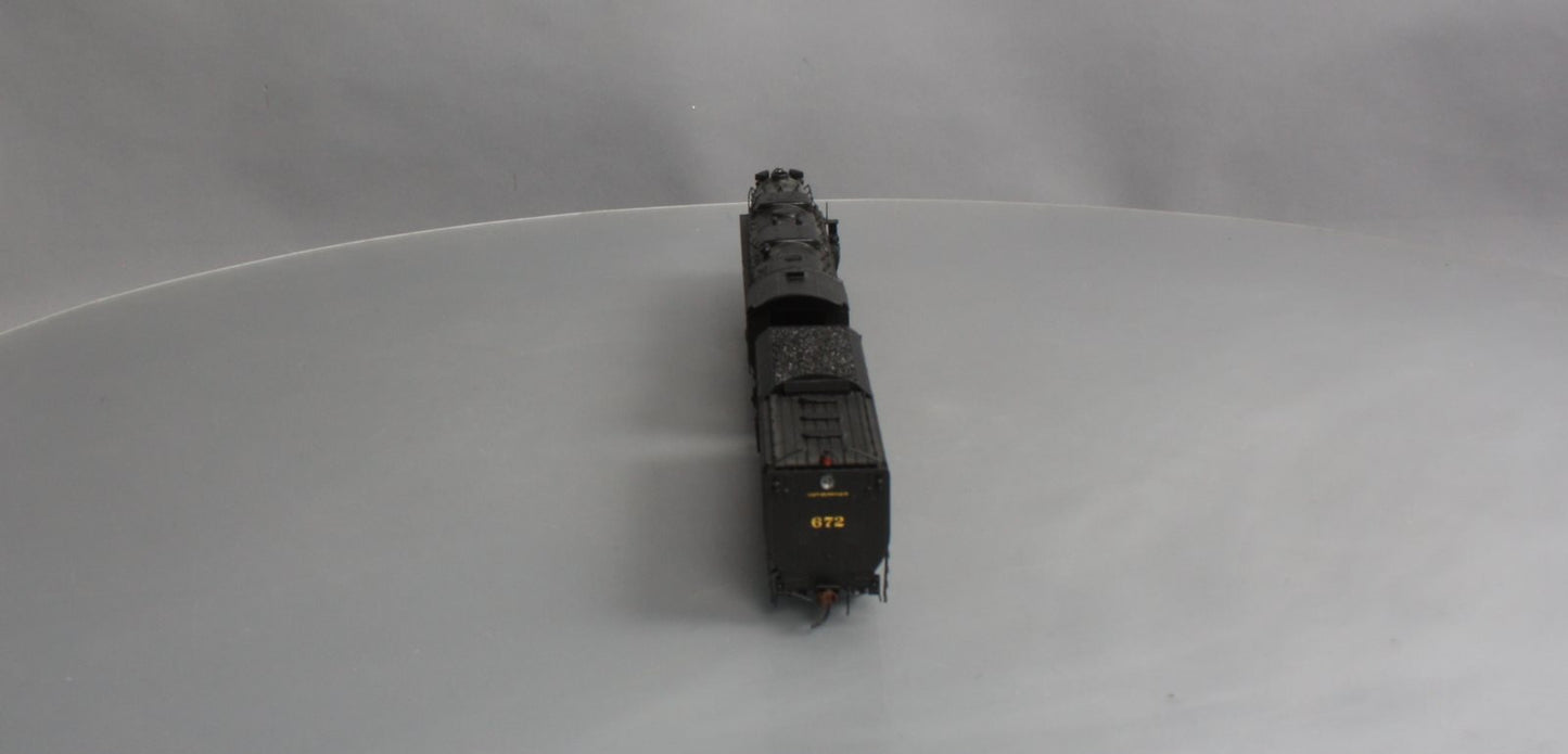 Athearn G9127 HO Clinchfield 4-6-6-4 with DCC & Sound #672