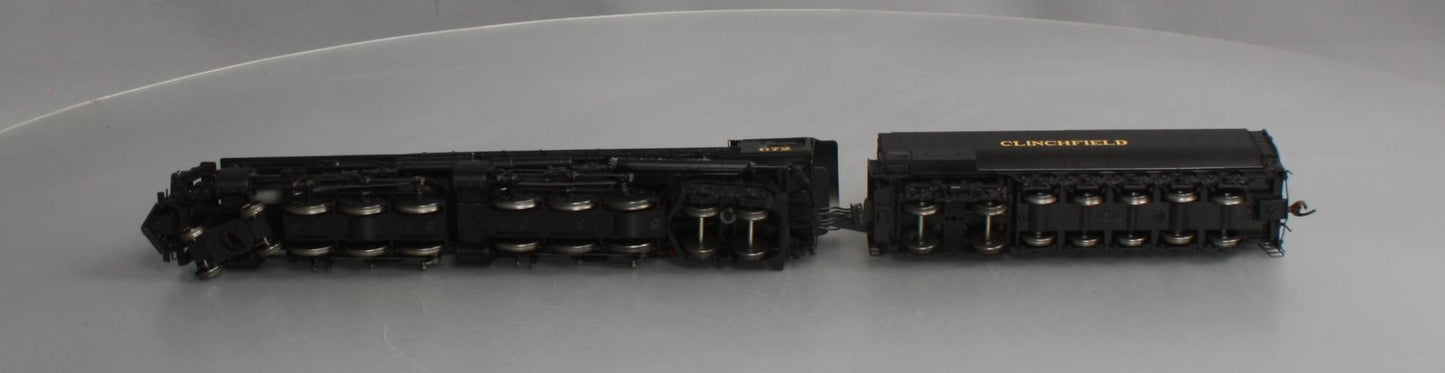 Athearn G9127 HO Clinchfield 4-6-6-4 with DCC & Sound #672