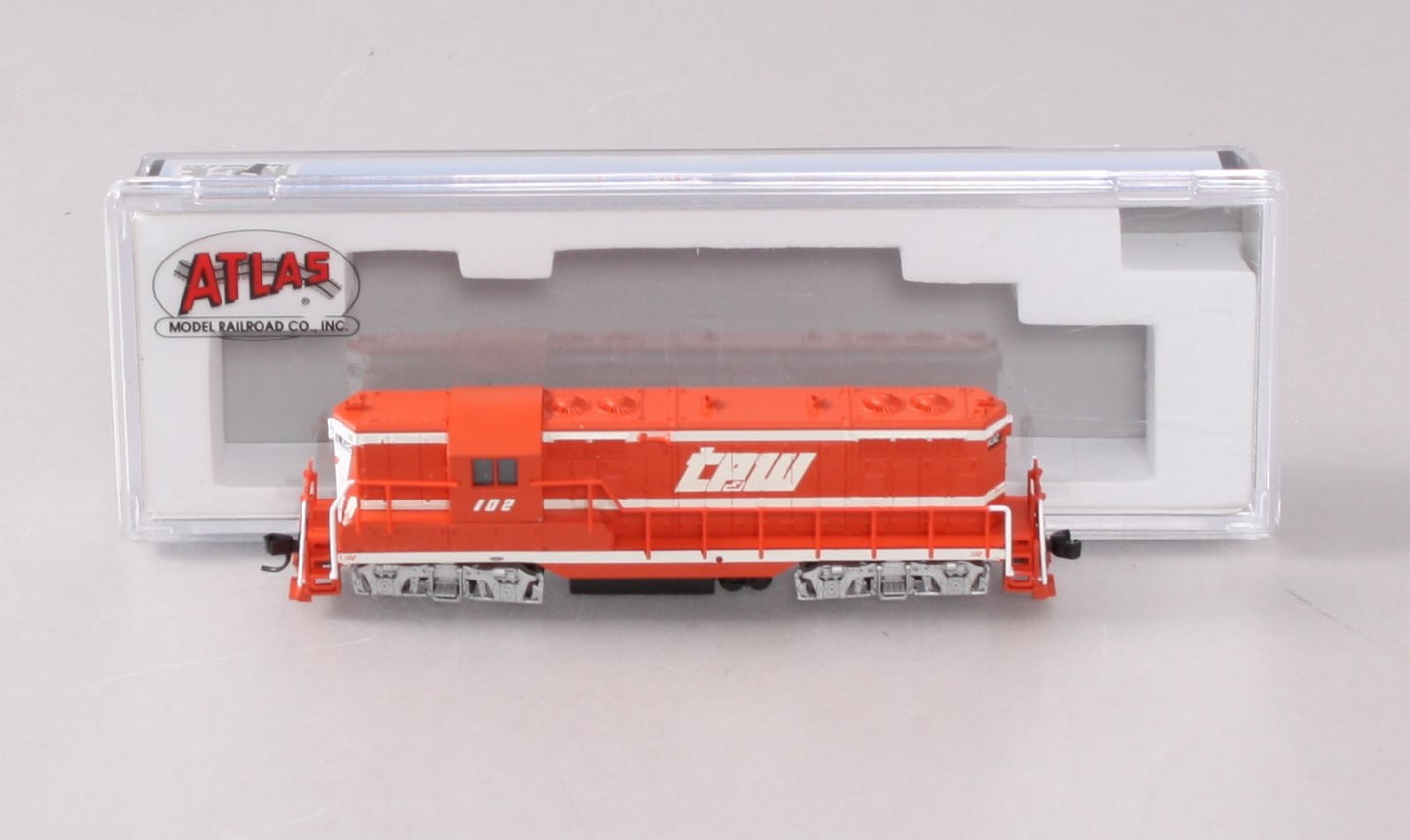 Atlas 40002192 N Toledo, Peoria & Western EMD GP7 Phase 1 with DCC #102