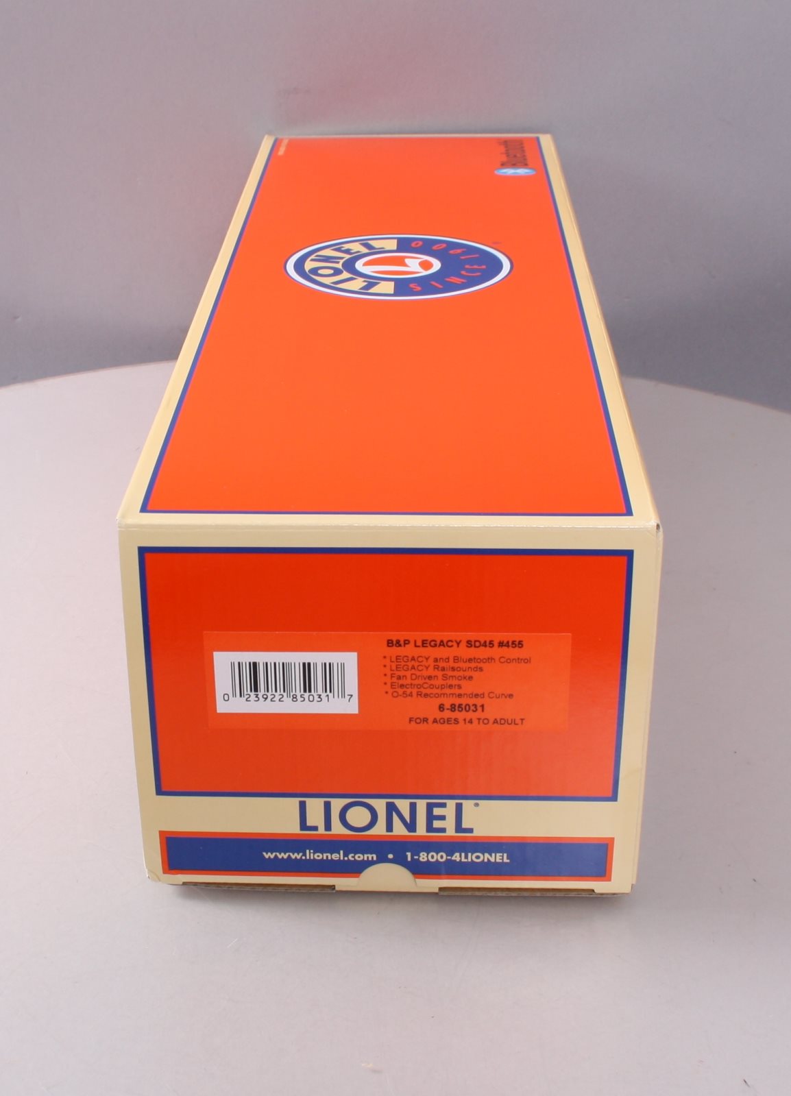 Lionel 6-85031 BTO B&P Legacy SD45 Diesel Locomotive #455 w/Bluetooth