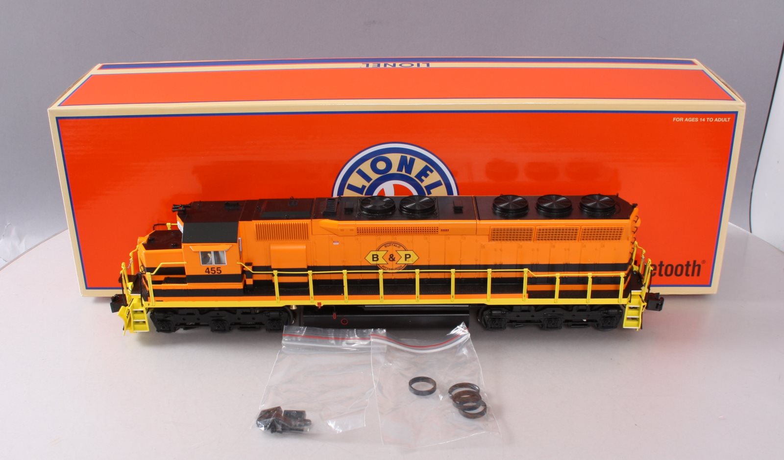 Lionel 6-85031 BTO B&P Legacy SD45 Diesel Locomotive #455 w/Bluetooth