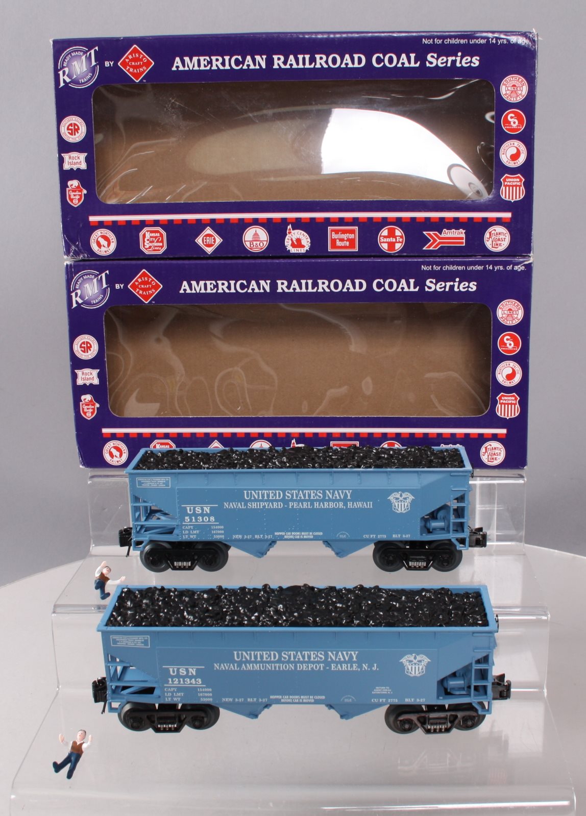 RMT 96232 O US Navy 2-Bay Hopper 2pk