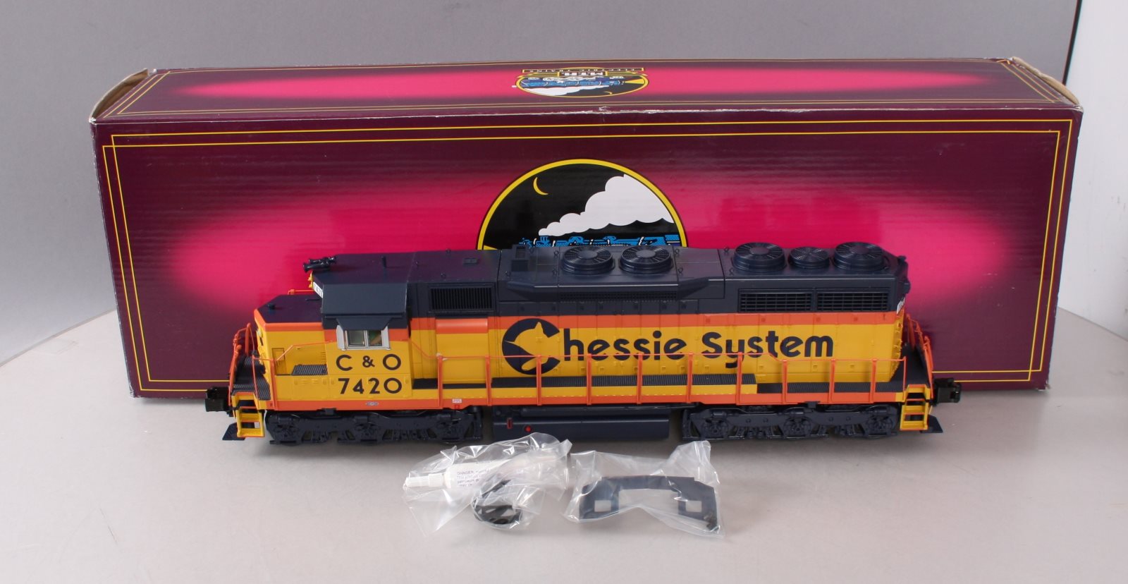 MTH 20-2881-1 Chessie SD-35 Diesel Engine w/Proto-Sounds 2.0 #7420