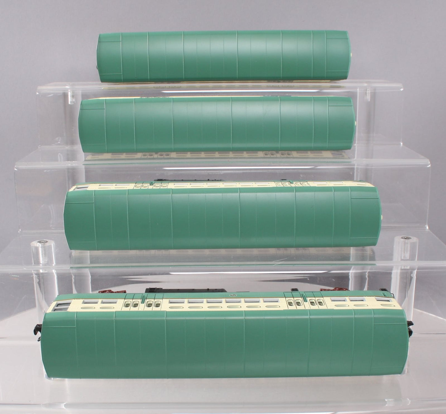 MTH 30-2673-1 O Gauge Chicago 6200 Series 4-Car Subway Set with Proto-Sound 2.0