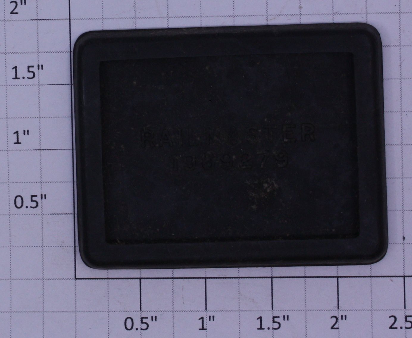 Railmaster Hobbies 1969279 S Scale Rubber Pad