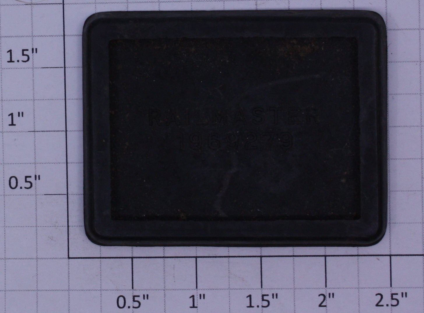Railmaster Hobbies 1969279 S Scale Rubber Pad