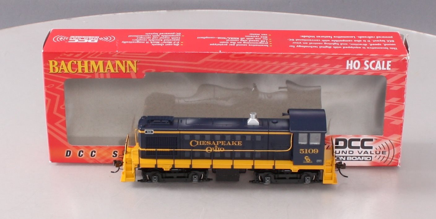 Bachmann 63214 HO Chesapeake & Ohio ALCO S4 Diesel Engine #5109 Sound/DCC