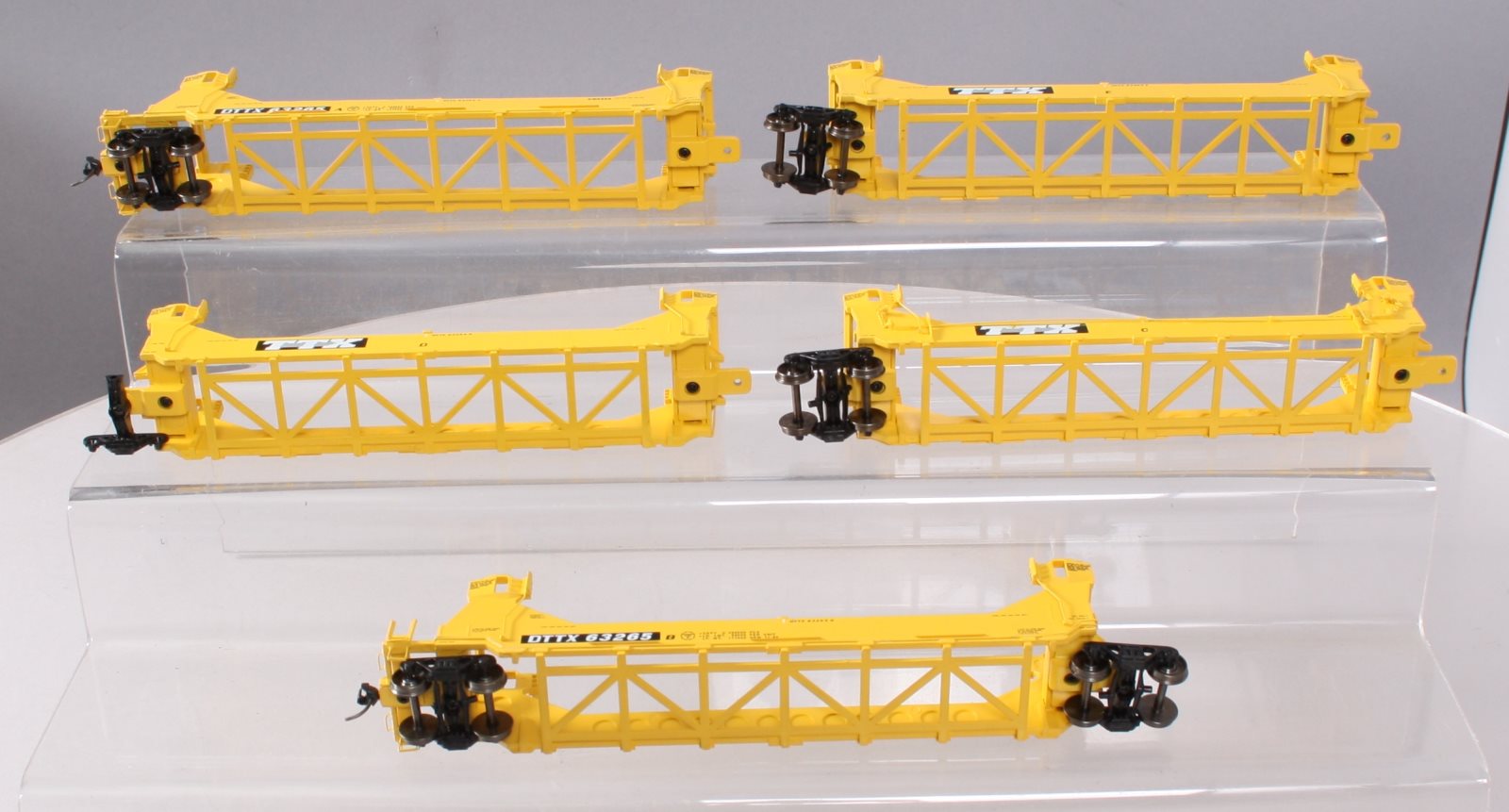 InterMountain 47601-06 HO TTX Twin Stack 5-Unit Container Car # 63265