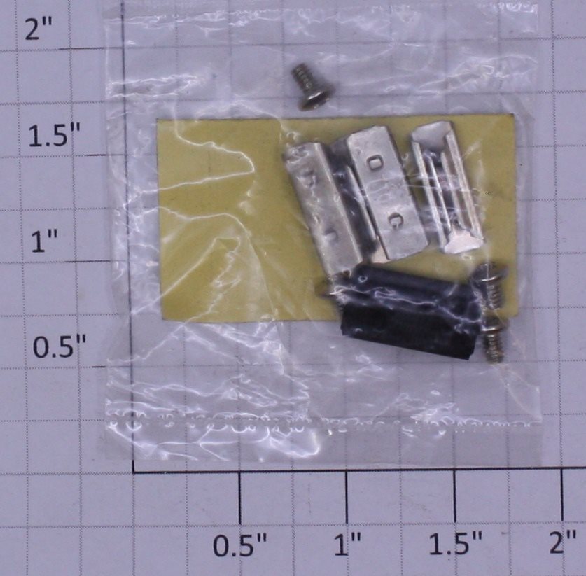 Atlas 6091-PAK O Gauge Nickel/Silver/Black Rail Joiner Switch Pack
