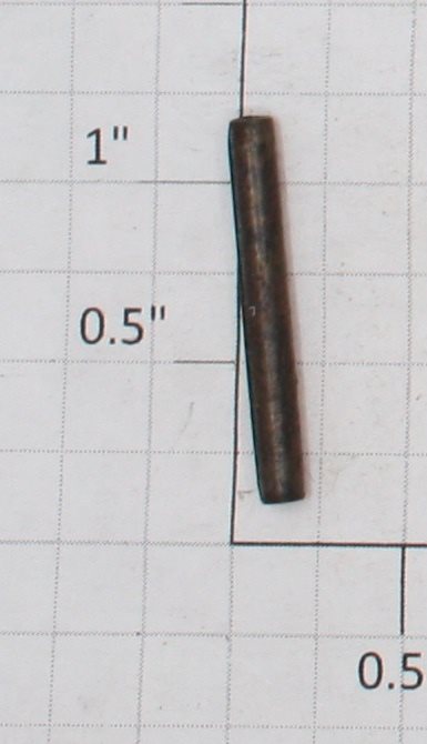 Acme 100X-1-1 0.1" x 1" Steel Roll Tubular Pin